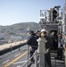 USS Bonhomme Richard (LHD 6) departs Sasebo, Japan, for the last time.