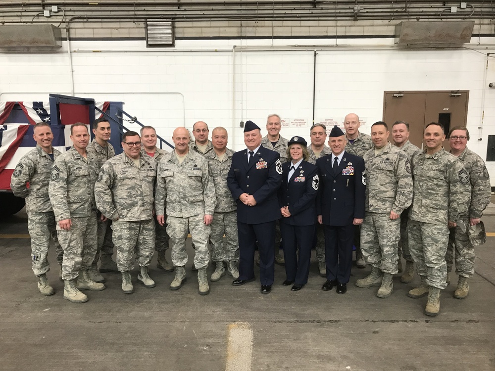 102nd Intelligence Wing welcomes new Command Chief