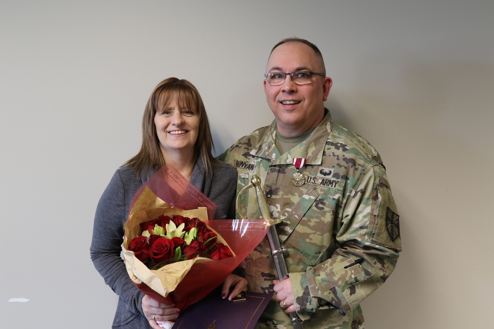 Michigan Army National Guard Soldier from Durand Retires