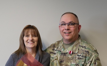 Michigan Army National Guard Soldier from Durand Retires