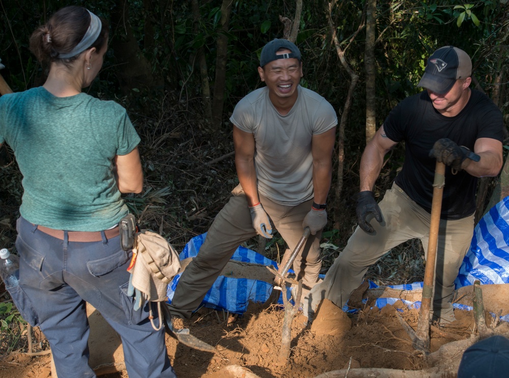 DPAA Recovery Operations in Quang Ngai