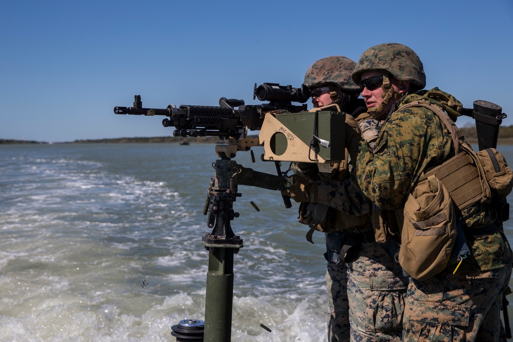 DVIDS - Images - Bridge Company M240B Machine Gun Drill [Image 2 of 8]