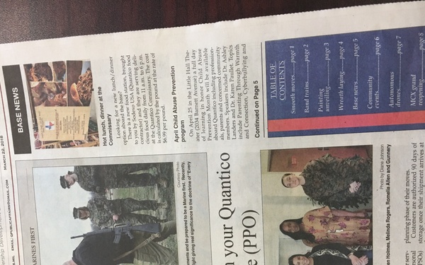 Oldest newspaper in the Marine Corps ends