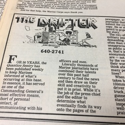 Oldest newspaper in Marine Corps ends [Image 4 of 4]