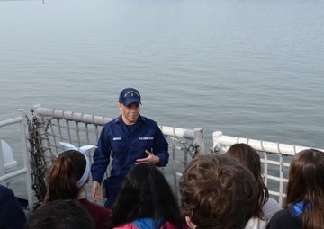 CGC Steadfast toured by middle schoolers