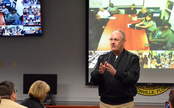 Naval Hospital Jacksonville VIPs