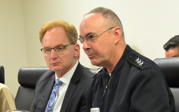 Naval Hospital Jacksonville VIPs