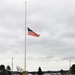 Flag lowered at Fort McCoy to honor former First Lady Barbara Bush