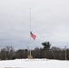 Flag lowered at Fort McCoy to honor former First Lady Barbara Bush