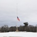 Flag lowered at Fort McCoy to honor former First Lady Barbara Bush