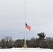 Flag lowered at Fort McCoy to honor former First Lady Barbara Bush