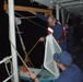 Coast Guard Cutter Alert launches the mini-boat Boat-A-Lahti