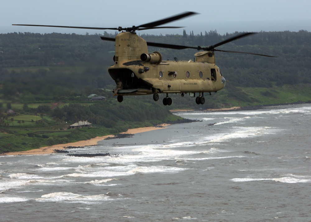 25th CAB flys to Kauai