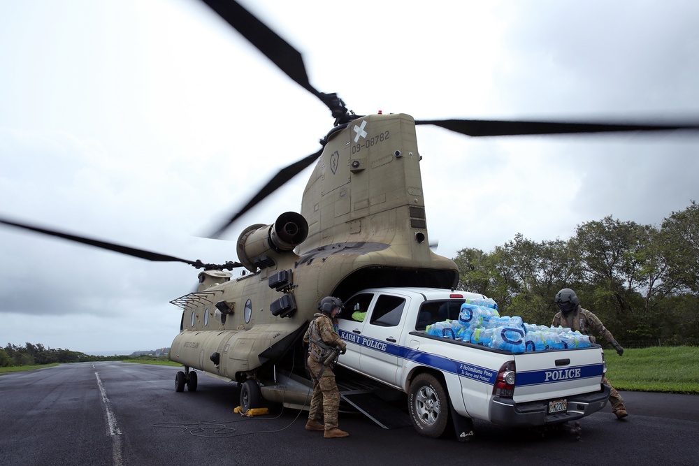 Partnership between 25th CAB and Kauai