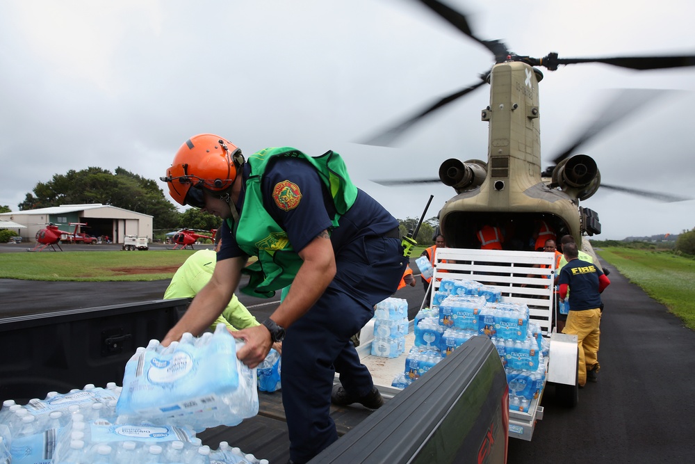 25th CAB delivers supplies