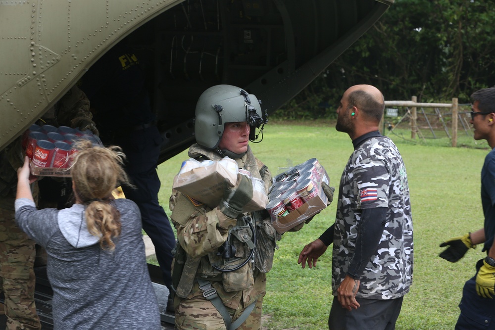 25th ID Helping Kauai