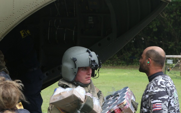 25th ID Helping Kauai