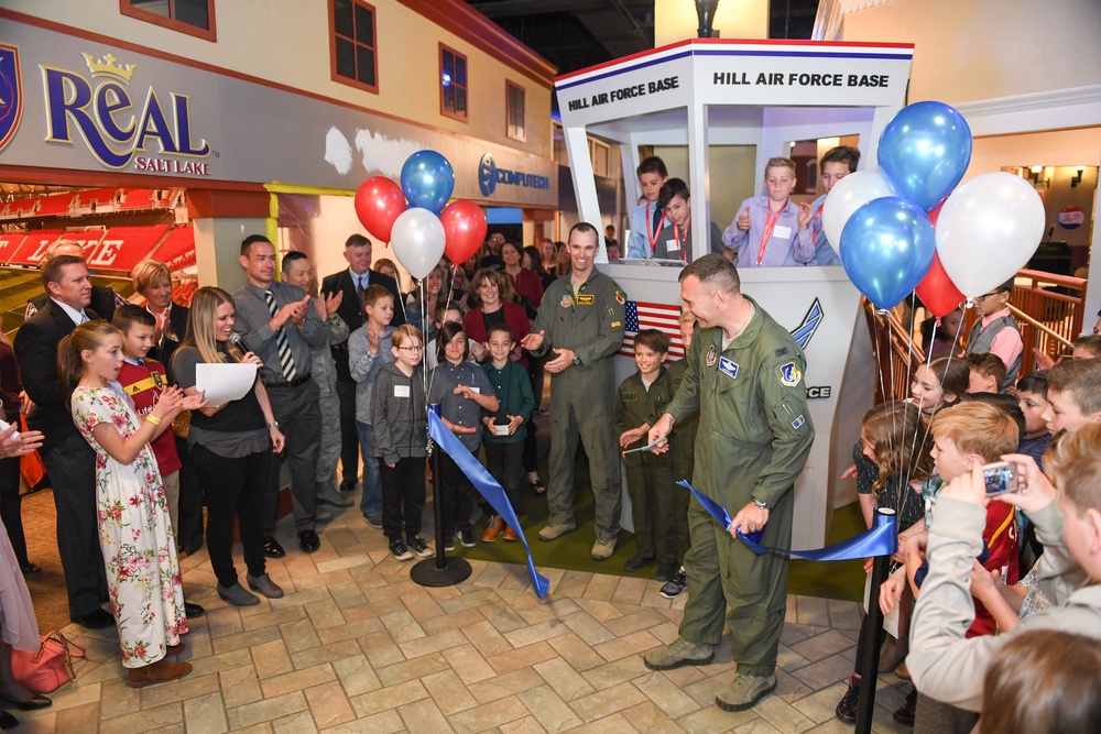 Hill AFB Pilots open model air traffic control tower