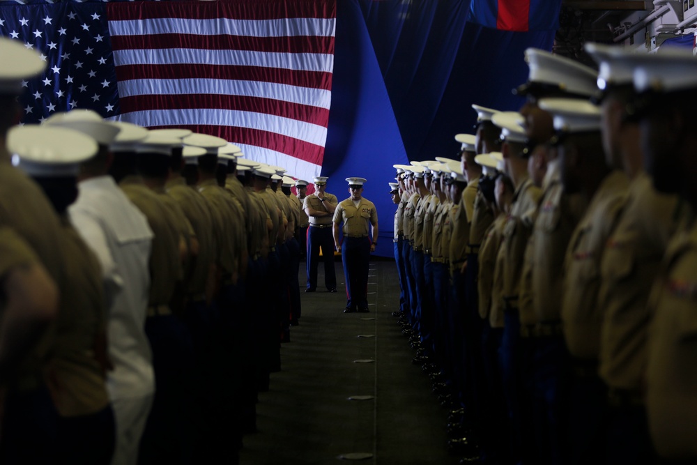 Inspection Ready: 2d MEB Marines Perform Uniform Inspections