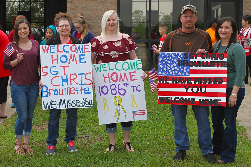 La. National Guard welcomes Bunkie unit home from Kuwait