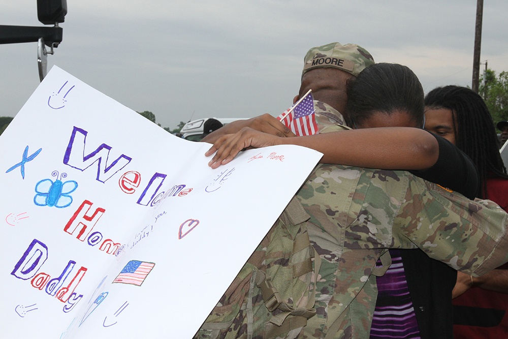 La. National Guard welcomes Bunkie unit home from Kuwait