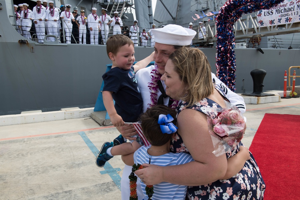 USS Michael Murphy (DDG 112) Returns Home