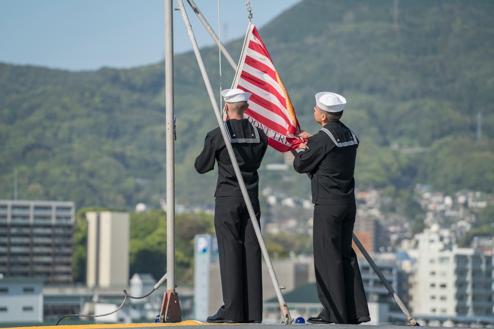 USS Bonhomme Richard (LHD 6) Departs Sasebo, Japan After 6 Year Deployment