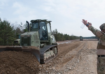 Danish Army, 3rd CBRN &amp; Construction Battalion Commanders Visit Camp Trzebien