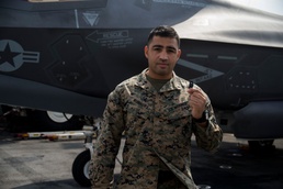 3-D printer-capable Marines with 31st MEU print replacement part for F-35B