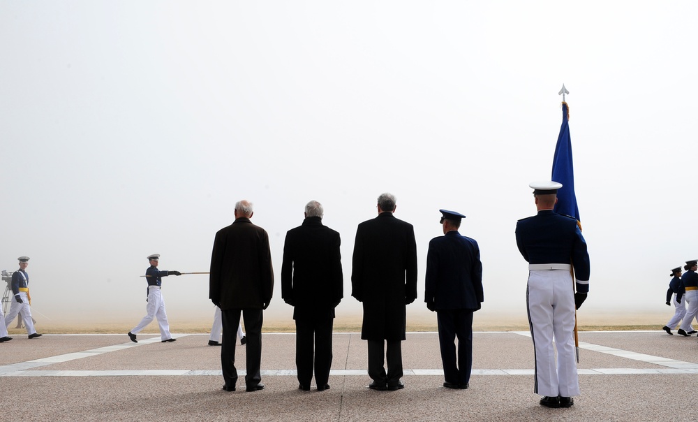 Cadet Wing marches in annual Founder's Day Parade