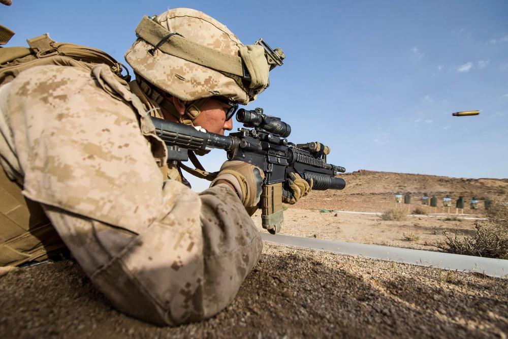 BLT 2/6: Combat Marksmanship Ranges for Eager Lion 18