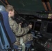 Cadet members of Travis Civil Air Patrol Composite Squadron 22 tour a C-5 simulator at Travis AFB
