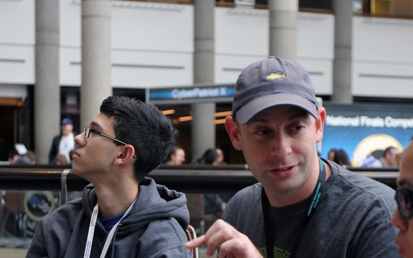 SGT Mills at CyberPatriot X