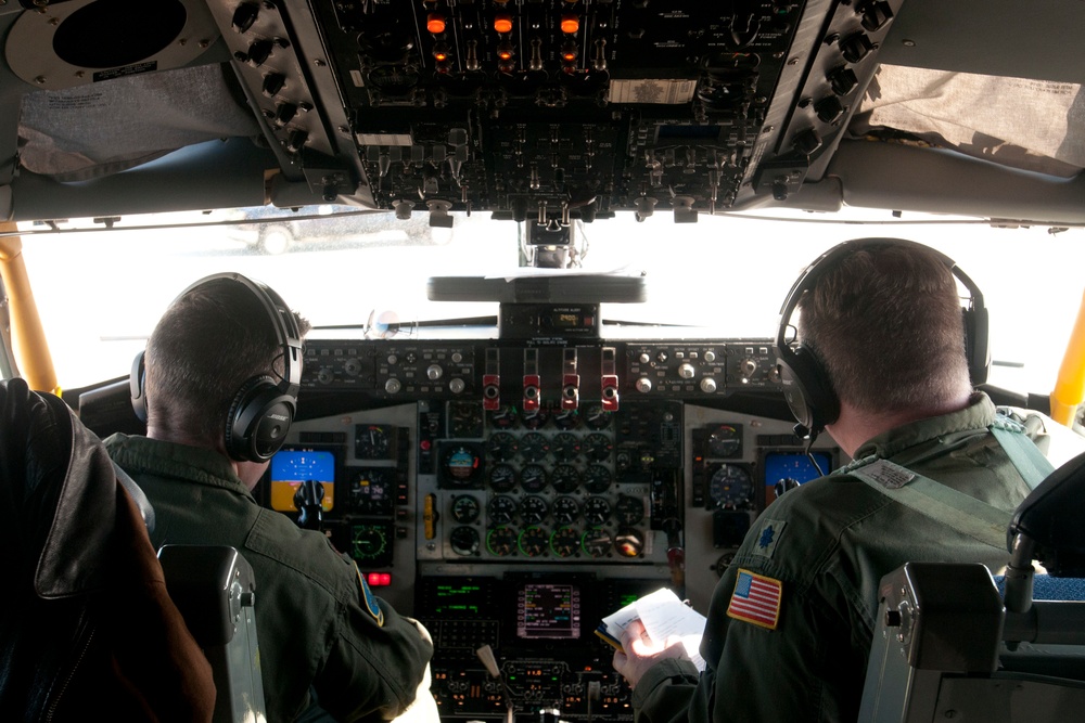 AC-130U Refueling Mission