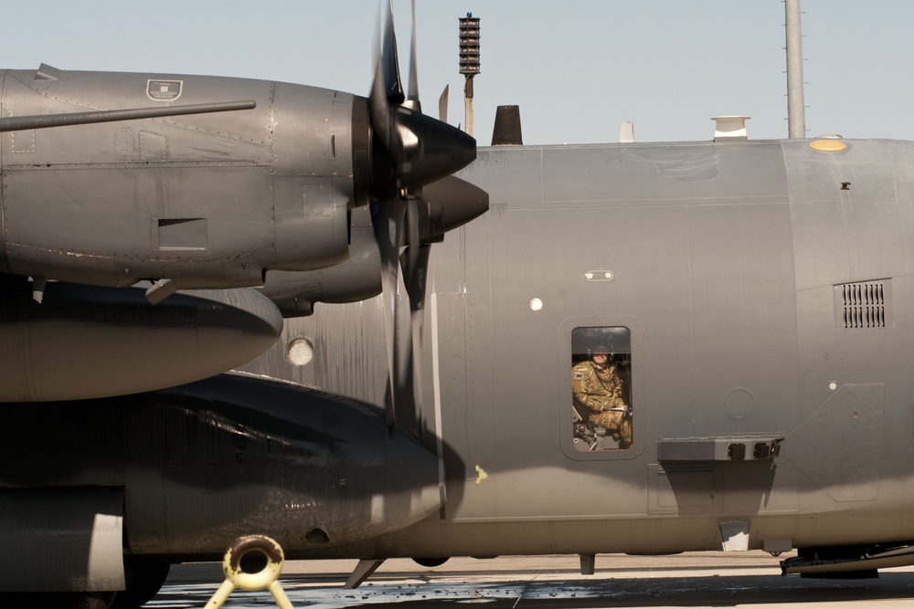 AC-130U Refueling Mission