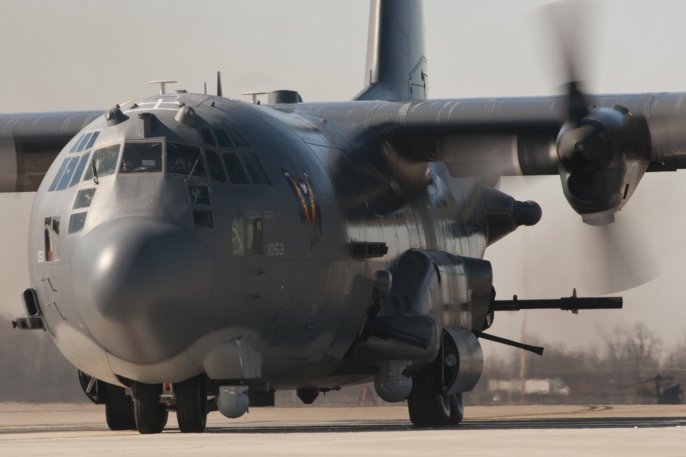 AC-130U Refueling Mission