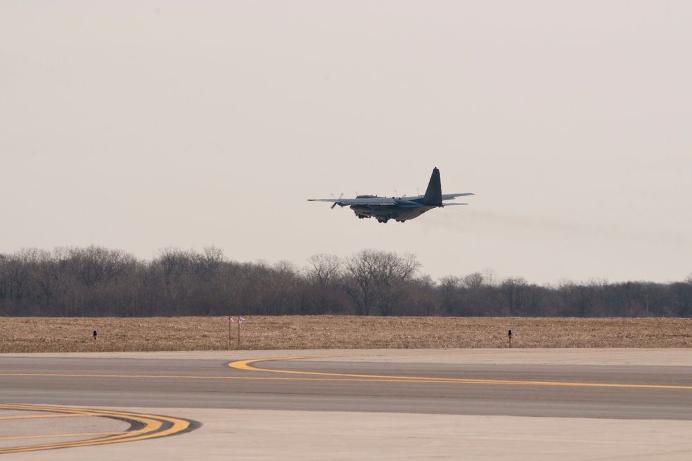 AC-130U Refueling Mission