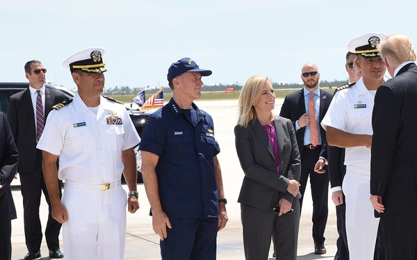 President Donald J. Trump Visits NAS Key West