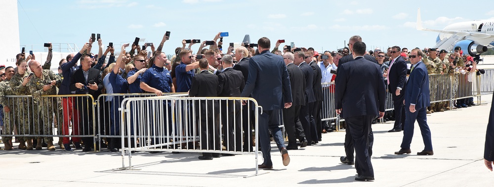 President Donald J. Trump Visits NAS Key West