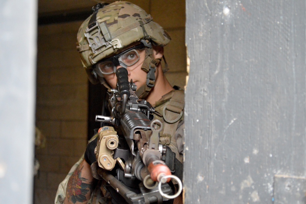 Tropic Lightning Division infantrymen conduct squad live fire