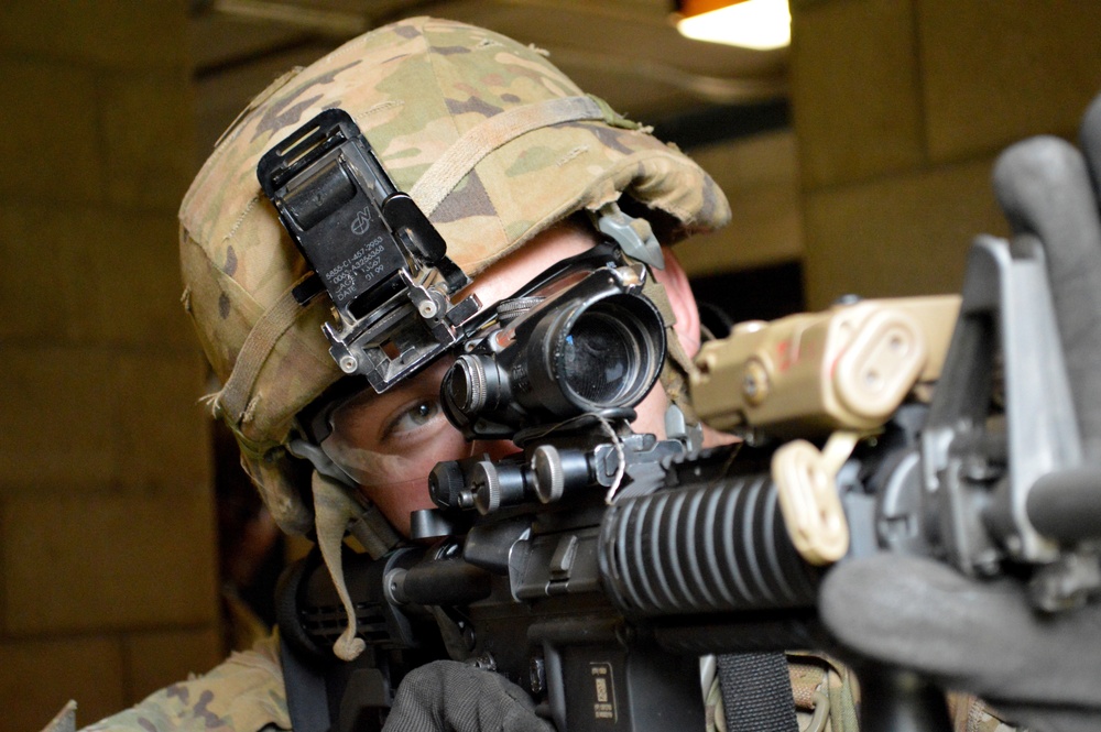 Tropic Lightning Division infantrymen conduct squad live fire