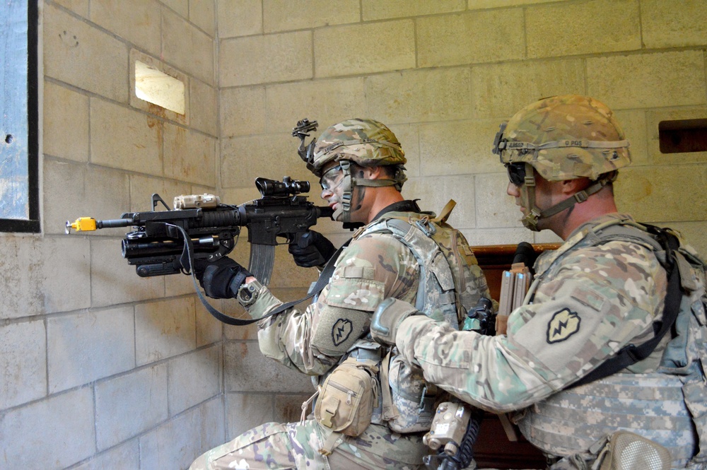 Tropic Lightning Division infantrymen conduct squad live fire