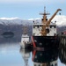 Coast Guard Cutters Naushon, SPAR, conduct crane operations, Kodiak, Alaska