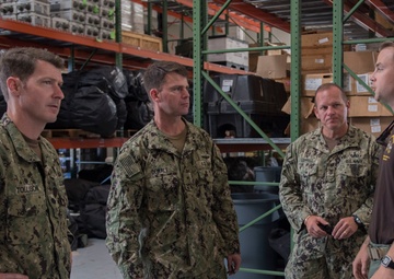 deputy commander, Navy Expeditionary Combat Command, visits Naval Base Guam