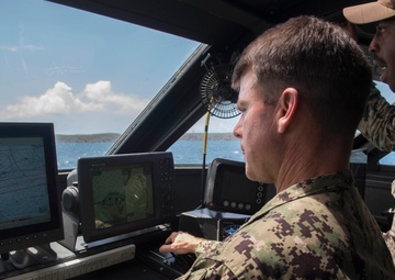 deputy commander, Navy Expeditionary Combat Command, visits Naval Base Guam