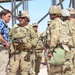 Secretary of the Army visits with Soldiers of the 155