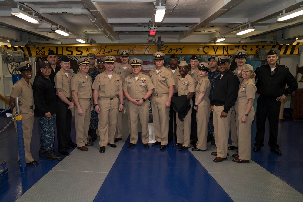 Ens. Coleman Commissioning Ceremony