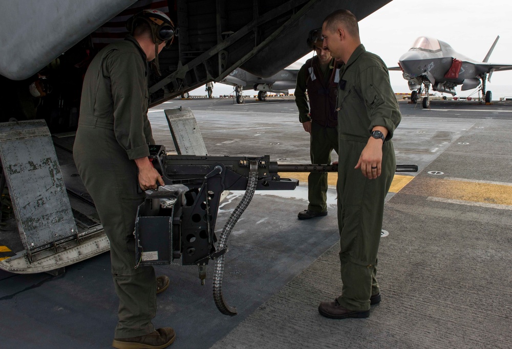 The Wasp Expeditionary Strike Group is conducting a regional patrol in the Indo-Pacific region.