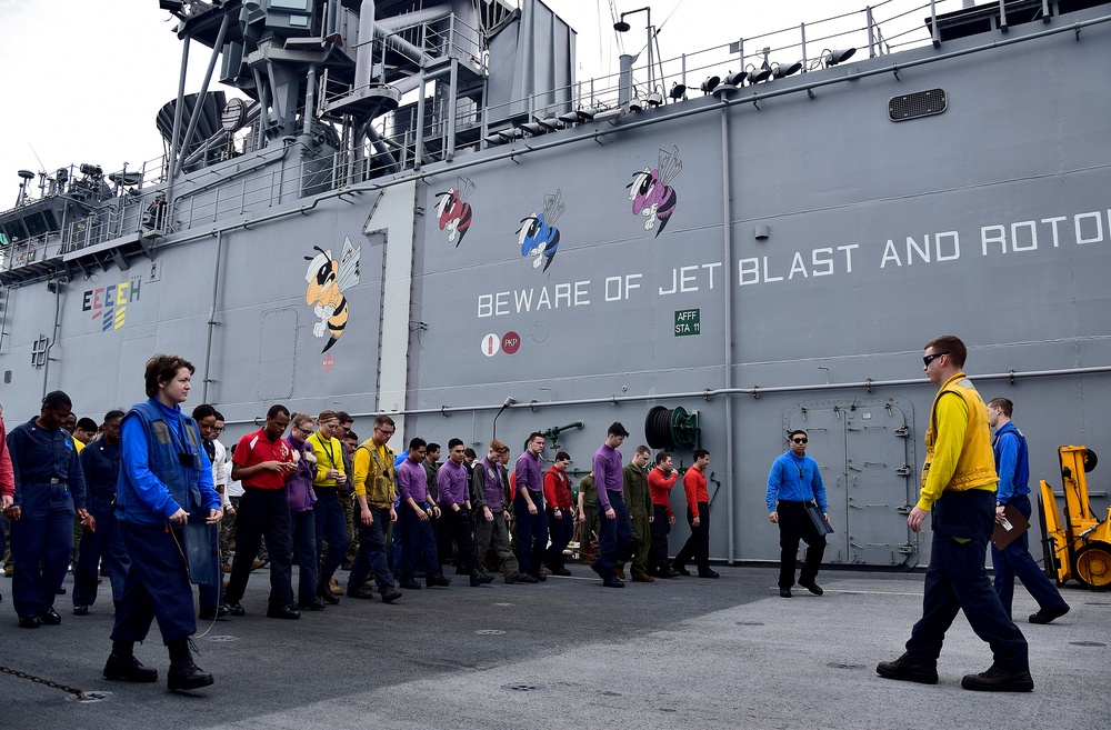 USS Wasp is operating in the Indo-Pacific region.