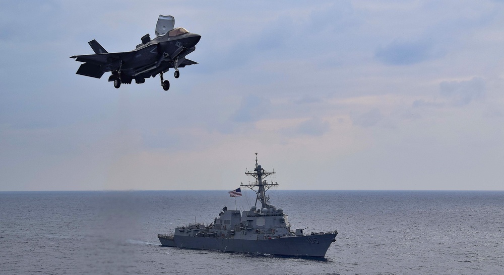 USS Wasp is operating in the Indo-Pacific region.